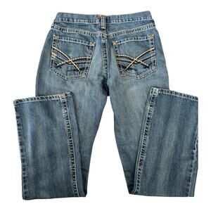 Ariat M5 Low Rise Bootcut Jeans Men’s Size 32x36 Dark Wash Durable Western Denim